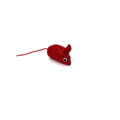 Cat toy sequin mouse
