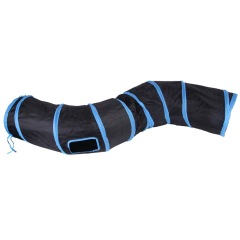 Pet Toys Quality Cat Tunnel with Play Ball Rainbow Tunnel Interactive 2 Ways Collapsible Cat Tube
