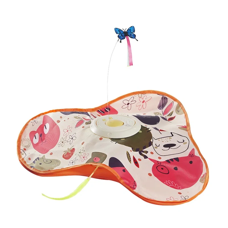 Smart Cat Toys Thermal Sensing Should Start Automatically Electric Cat Hunting Game Cover Rotation Self Fun Relieving Boredom