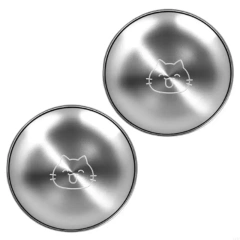 Stainless Steel Cats Dog Bowl Dishwasher Safe Pet Dishes For Indoor Outdoor Use 594C