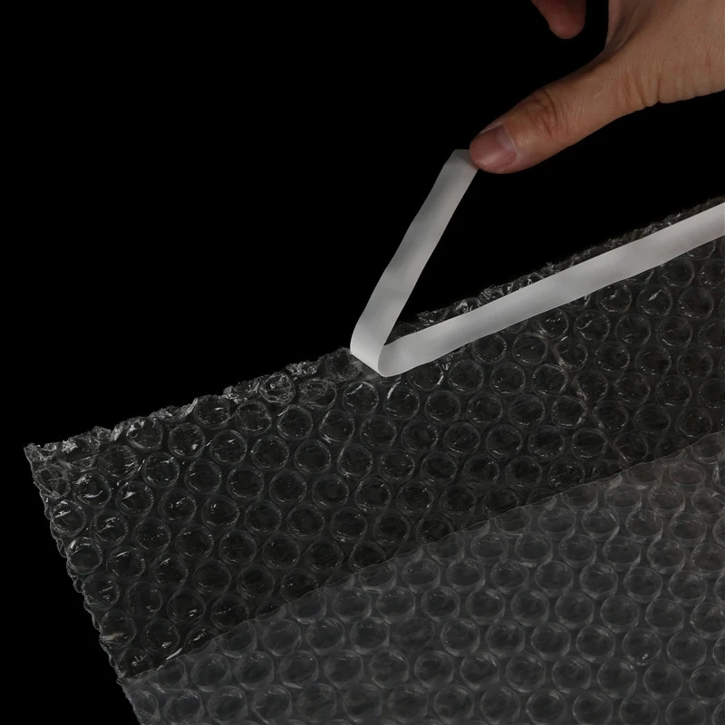 100pcs Self-sealing Plastic Shockproof Bag Clear Bubble Foam Packing Bags Double Film Cushioning Bag Envelope Packing