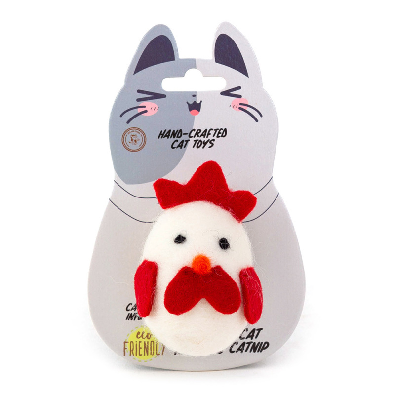 100% Pure Wool Pet Toy, Soft, Durable, Chew-Resistant