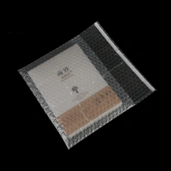 100pcs Self-sealing Plastic Shockproof Bag Clear Bubble Foam Packing Bags Double Film Cushioning Bag Envelope Packing
