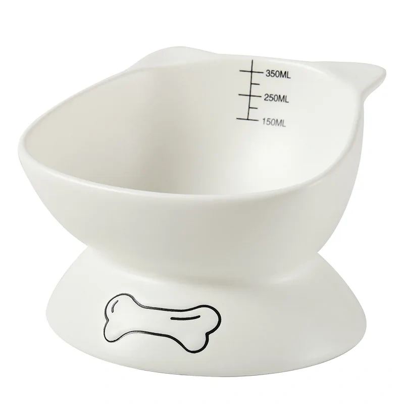 High Footed Cat Bowls Pet Drinking Bowls Ceramic Feeders for Cat and Dog