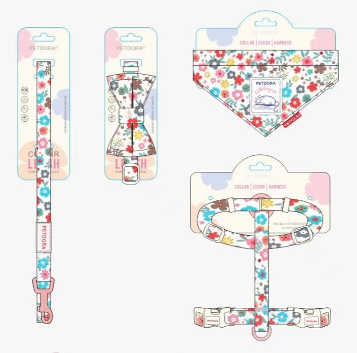 Cat-themed baby carrier set