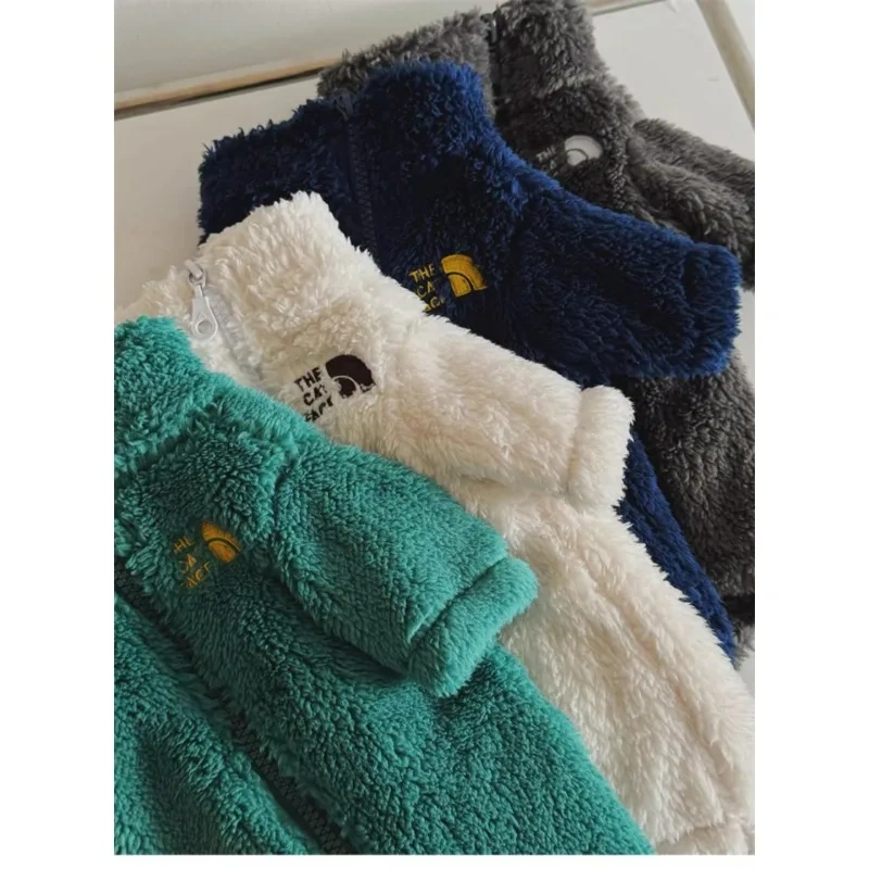 Winter Sweater for Sphynx Cat,Warm Lamb fleece long sleeves Thick Coat For Devon Rex Small Dogs, Soft Warm Pajama for a Cat