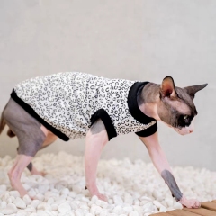 Summer high-elastic leopard print clothing