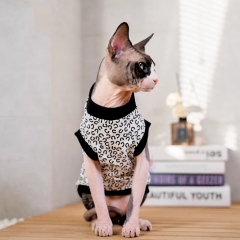 Summer high-elastic leopard print clothing