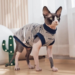 Hairless cat pure cotton vest base layer