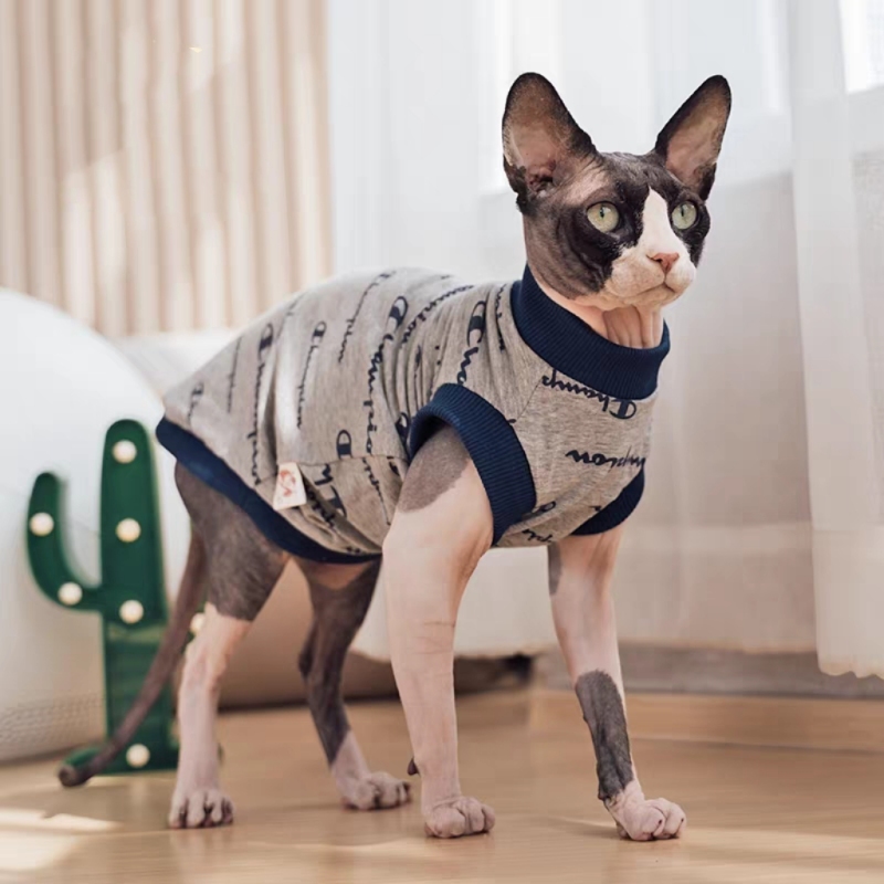 Hairless cat pure cotton vest base layer