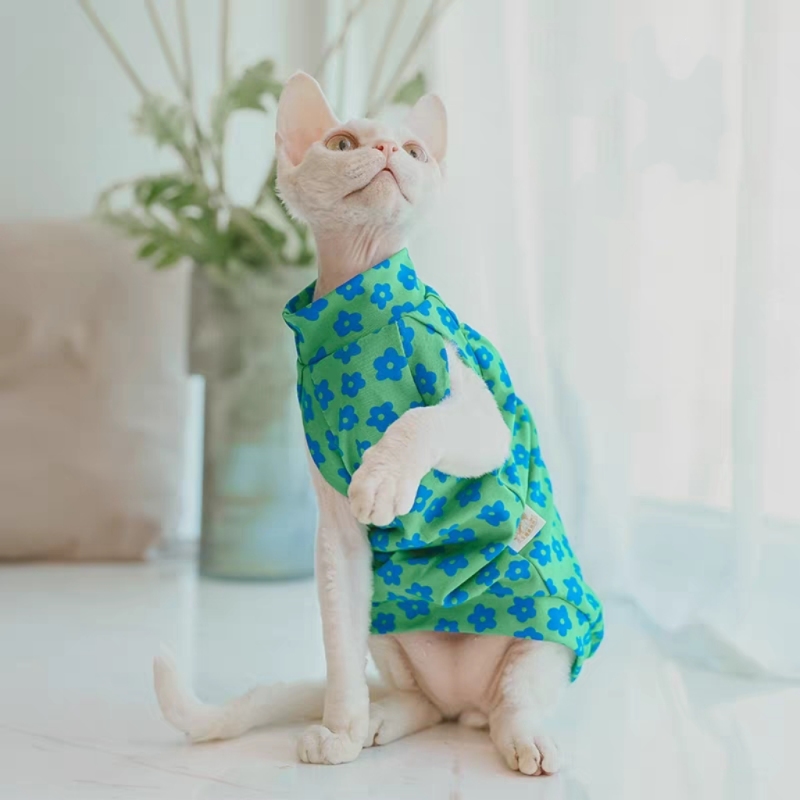 Hairless cat summer vest