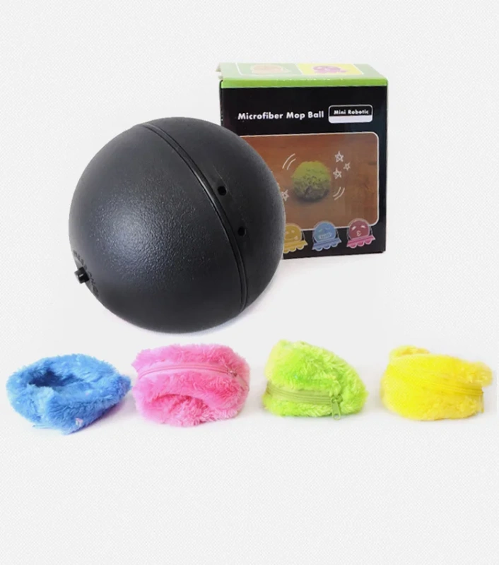 Electric Cat Ball Plush Toy Automatic Rolling Smart Interactive Dog Training Self-moving Kitten Toys for Pet Dogs Indoor Playing