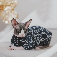 Devon Rex Cat Skirt Pet Supplies Sphynx Cat Sleeveless Cotton Skirt for Sphinx Conis Dress Devon Rex Cats Sphynx Costume Devon