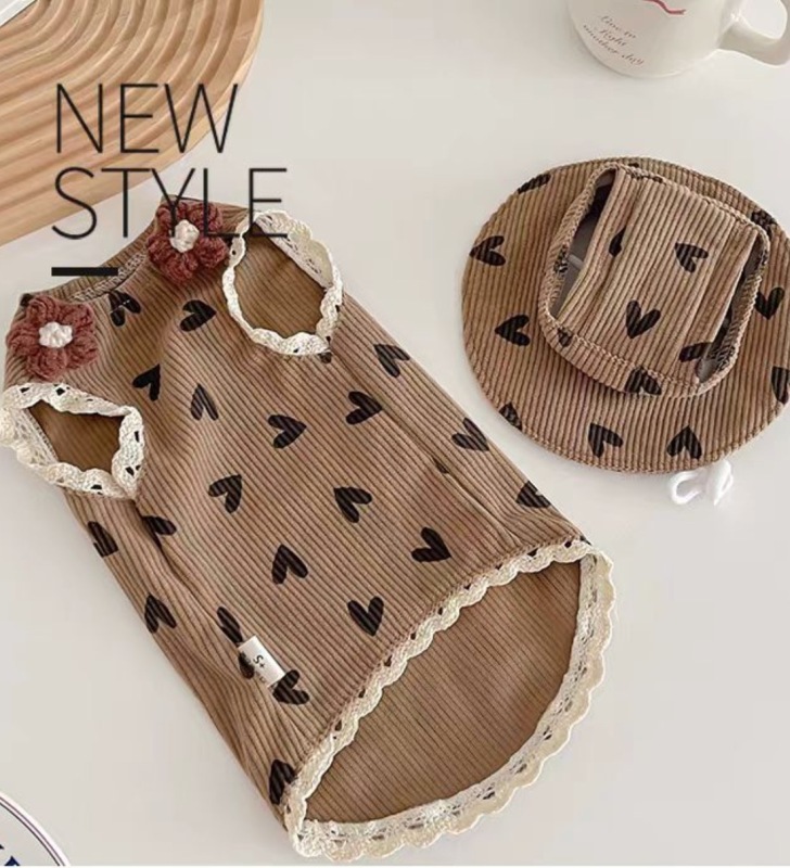 Summer Hairless Cat Vest Set
