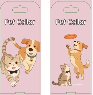 Bow Pet Collar, Cat Collar Macaron Bell Safety Buckle Gradient Floral Bow