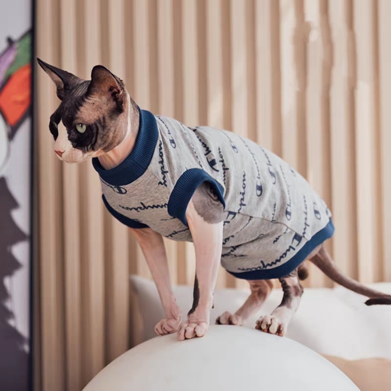 Hairless cat pure cotton vest base layer