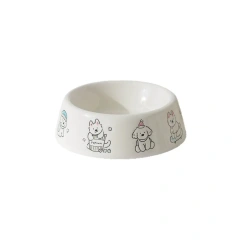 Cartoon Ceramic Cat Bowl Dog Bowl Pet Supplies