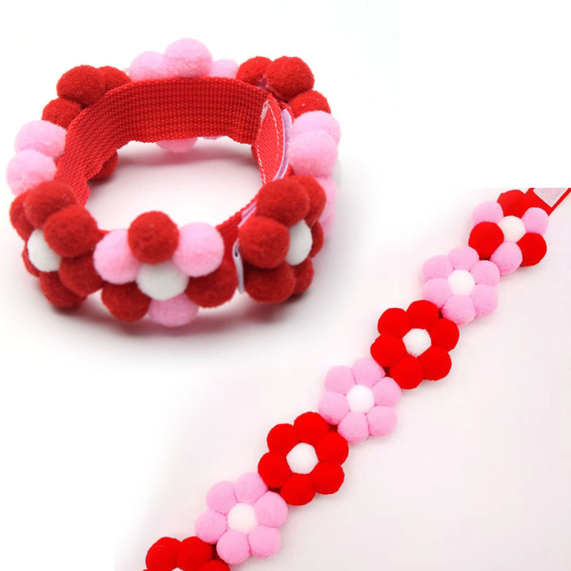 Pet Flower Collar Adjustable For Small Dogs Cats