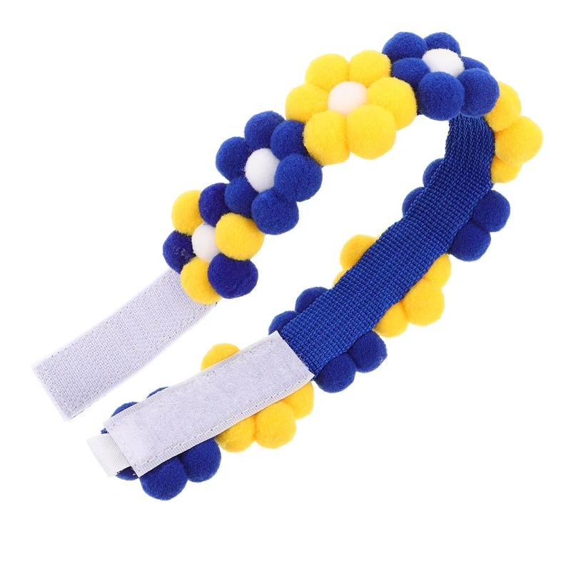 Pet Flower Collar Adjustable For Small Dogs Cats Bright Floral Design Lightweight Comfortable Fit Decorative Dog Collar