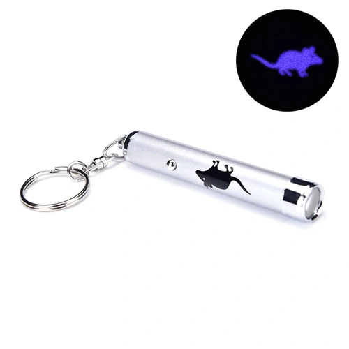 Funny Pet Cat Toys LED Laser Pointer light Pen With Bright Animation Mouse Shadow Interactive Holder For Cats Training