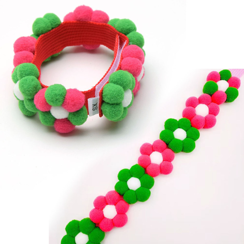 Pet Flower Collar Adjustable For Small Dogs Cats