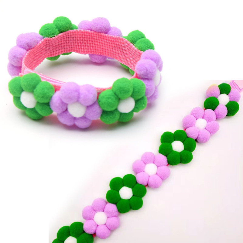 Pet Flower Collar Adjustable For Small Dogs Cats