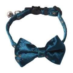 Luxury Cat Collar Breakaway With Bell Bowknot Bowtie Gentle Pet Cats Dogs Leads Wholesale