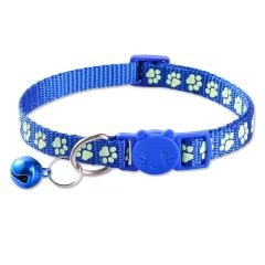 Cat Face Fashion Multi-purpose Pet Buckle Colored Polyester