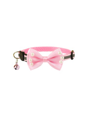 Cat reflective collar with bow