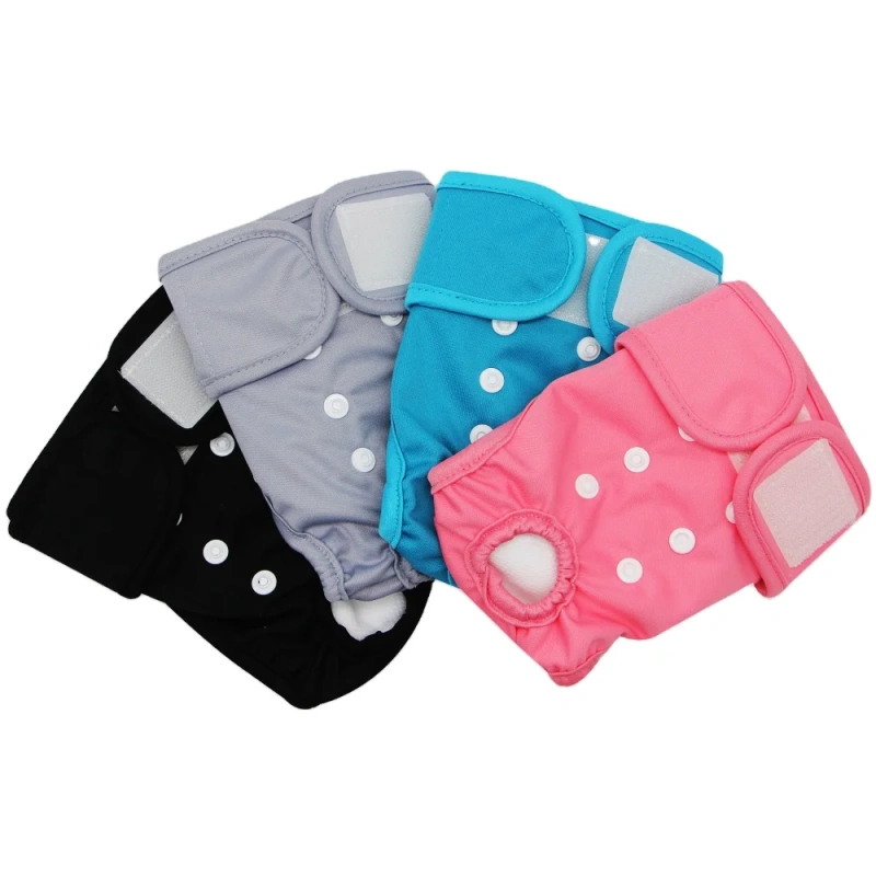 Washable Female Dog Super Absorbent Pet Reusable Cloth Diaper