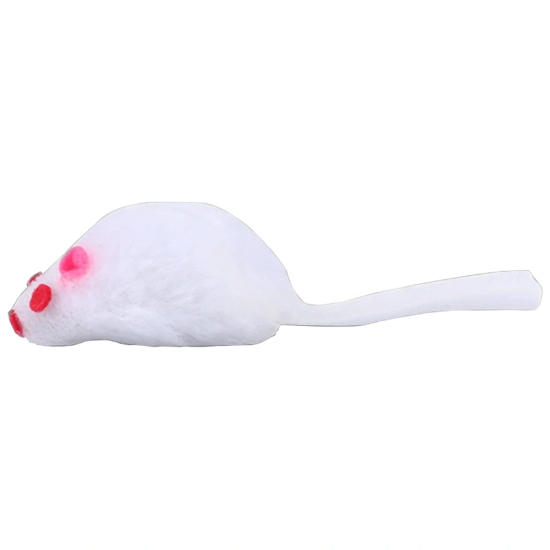 Panda-source.com | Rattle Mouse Toy for Pet Soft Plush Play Catch ...