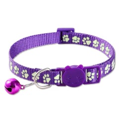 Cat Face Fashion Multi-purpose Pet Buckle Colored Polyester