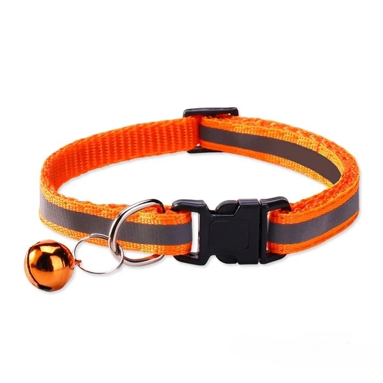 Pet Reflective Collar, Cat Dog Bell Collar, Dog Collar, Dog Luminous Collar, Cat Collar, Dog Collar