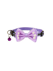 Cat reflective collar with bow