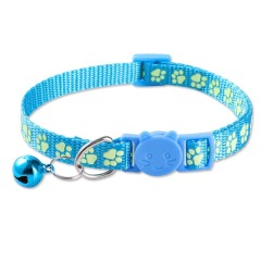 Cat Face Fashion Multi-purpose Pet Buckle Colored Polyester