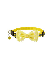 Cat reflective collar with bow