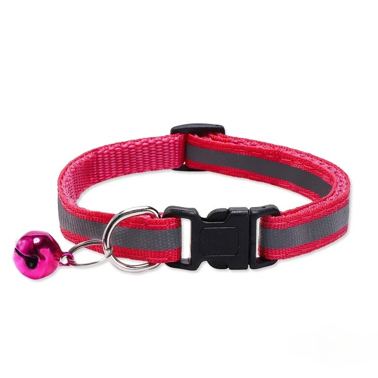 Pet Reflective Collar, Cat Dog Bell Collar, Dog Collar, Dog Luminous Collar, Cat Collar, Dog Collar