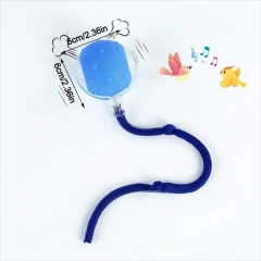 Automatic Smart Cat Toys Fast Rolling Rechargeable Dog Cat Training Ball Indoor Playing with Bird Sounds Self Moving Balls Toys