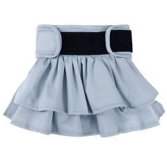 New Fashionable Female Dog Diaper Adjustable Layered Skirt Design Comfortable Fabric for Heat Cycle Protection
