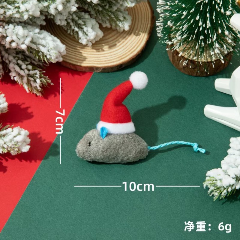 Christmas mouse cardboard packaging