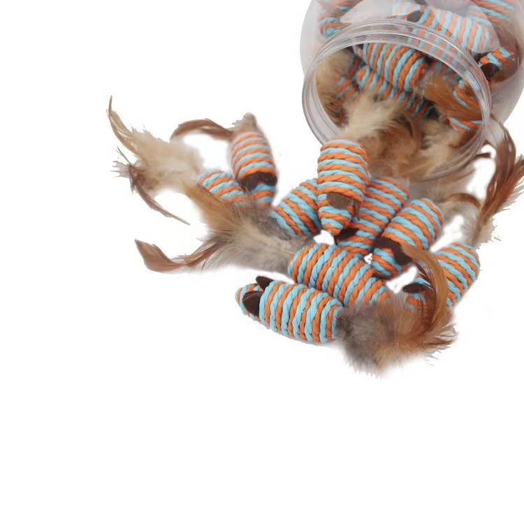 Bucket-sized cat toys