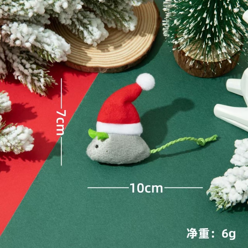 Christmas mouse cardboard packaging
