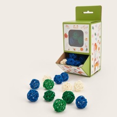 The color of the rattan ball is random