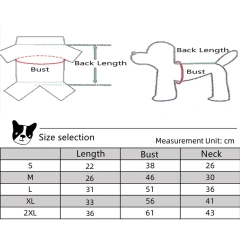 Fashion Dog Hoodie Winter Pet Dog Clothes For Dogs Coat Jacket Cotton Ropa Perro French Bulldog Clothing For Dogs Pets Clothing