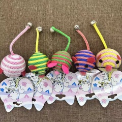 Pet Cat Toys Bell Sound Interactive to Relieve Boredom Cute and Fun Cat Toy Mouse