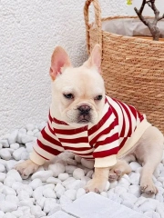 Spring Autumn Plaid Sweatirt for Schnauzer Bulldog Pet Dogs Casual Breathable Durable Comfortable Outdoor Dog Clothes