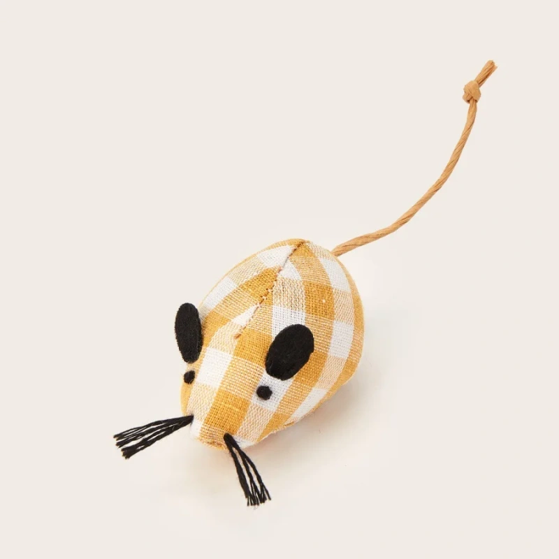 3pcs/2pcs Simulated Plush Mouse Cat Mint Cat Toy Mouse Kitten Pet Toy