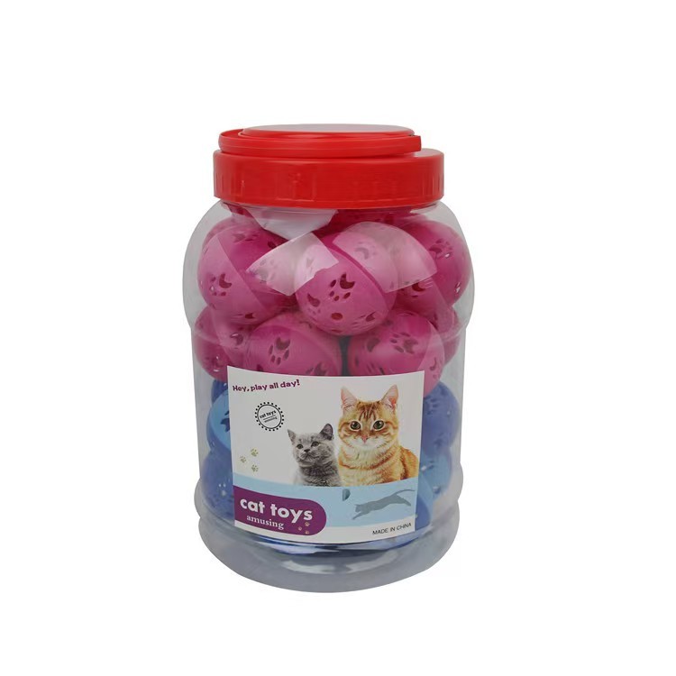 Bucket-sized cat toys