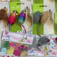 Catnip Mouse Toy Cardboard Packaging