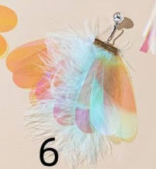 1pcs New cat toy feather replacement head